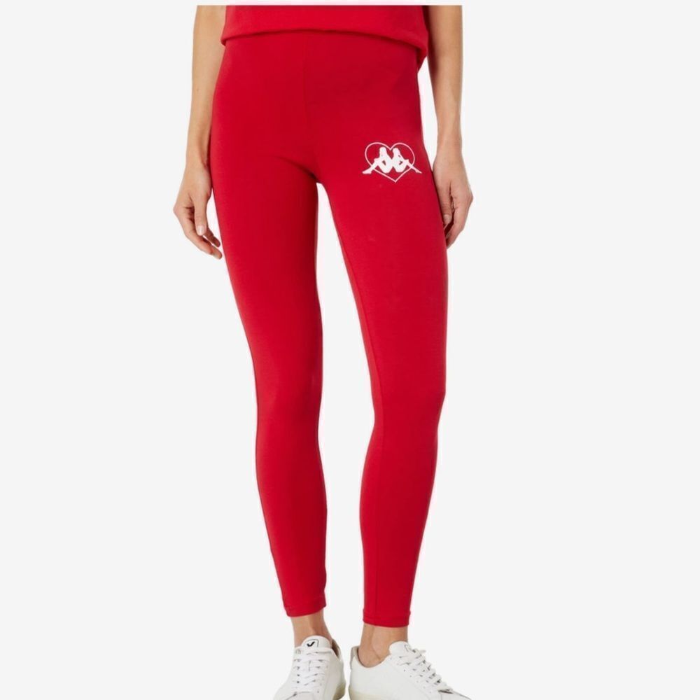 KAPPA | NEW Red Authentic Tarnow Leggings Full Length Women’s Size Medium